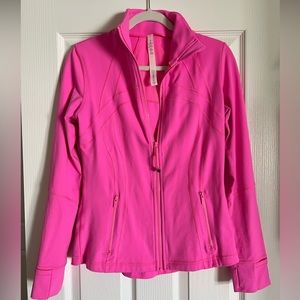Lululemon define jacket “sonic pink” EUC